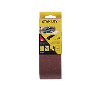 STANLEY - 3 Bandes abrasifs 65 x 410 mm - Grain 80 - STA33071-XJ