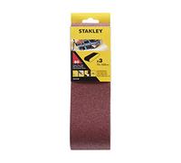 Stanley Bandes abrasives STA33186-XJ 75 x 533 mm P60 - Lot de 3