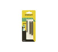 STANLEY - 3 Foret Pour Verre et Céramique 5,6,8 mm, Argent - STA53312-QZ