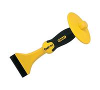 STANLEY 4-18-331 Ciseau De Carreleur Avec Protection 270 X 75 Mm - Gamme FATMAX - - Acier Chrome Vanadium - Tète Parabolique- Poignée Bi Matière Pour Plus De Confort - Protège Main