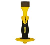 STANLEY 4-18-333 Burin De Maçon 45Mm X 250Mm - Gamme FATMAX - - Acier Chrome Vanadium - Tète Parabolique- Poignée Bi Matière Pour Plus De Confort - Protège Main