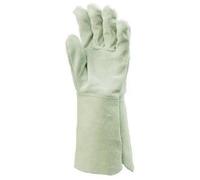 STANLEY 460404 MECAFER Gants de protection en cuir de chevre et de bovin