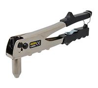 STANLEY 6-mR55 Pince à Rivets - Bec à 90° - Capacité de Rivetage 5mm - Éjection Automatique de la Tige du Rivet - Longue Poignée Ergonomique - Livré avec e Serrage