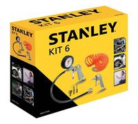 Stanley 9045717STN Ensemble d'Outils Pneumatiques Compresseur - Inc. Pistolet à