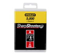 Stanley Agrafes Stanley type A 6mm 1000 pcs. Quantité:1000