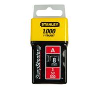 Stanley Agrafes Stanley type A 8mm 1000 pcs. Quantité:1000