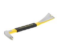STANLEY FMHT1-55009 Arrache-Clous Gamme FATMAX - Pinces Biseautées - Acier Au Carbone - Tête Plate - Poignée Plastique - Finition Antiglisse Pour Un Meilleur Levier