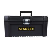 Stanley Boîte à outils STST1-75518 – 2 organiseurs, attaches métalliques, cadenassable – Multicolore