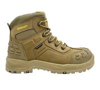 Stanley Bottes de sécurité imperméables Atlanta UK 11 EUR 46, fabriquées en cuir nubuck de qualité supérieure, avec une membrane imperméable respirante (à l'intérieur de la botte). Équipées d'un bout