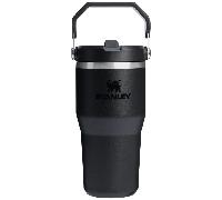 Stanley Bouteille Isotherme avec Paille Intégrée 600 ml The IceFlow™ Flip Straw 2.0 Tumbler Noir