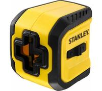 Stanley Niveau laser Croix C-Line STHT77611-0 – faisceau rouge, portée 10 m, précision ±6 mm