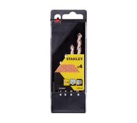 STANLEY Cassette de 4 forets béton précision 4, 5, 6, 8mm STA58081-QZ