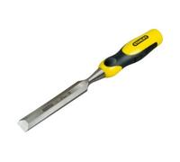 Stanley Ciseau à bois Dynagrip 0-16-8 manche bi-matière 20 x 141 mm, longueur totale 330 mm