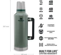 Stanley Classic Bottle XXL 2.3 L Hammertone Green
