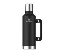 Stanley 1913 Classic Legendary Thermos 2.3L - Maintient la Température 48h (Chaud/Froid) - Bouteille Isotherme - Sans BPA - Gourde Isotherme en Acier Inoxydable - Gourde Inox - Matte Black Pebble