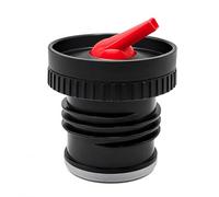 Stanley Classic Pico de Mate Bouchon isotherme de rechange - Convient aux bouteilles isolées sous vide à col large (1,1 QT, 2QT) - Bouchon à vis, en silicone, noir