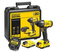 Stanley hocs 18V, 2 batteries 1,5 Ah Li-Ion, chargeur SFMCF800C2K-QW
