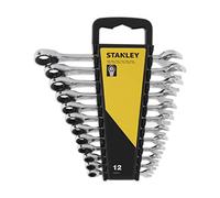 Stanley - Set de 12 clés mixtes à cliquet STMT82847-0