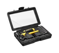 Stanley Coffret de vissage 0-63-038 - Tournevis articulé cliquet 3 positions, embouts, 38 pièces