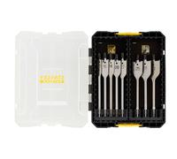 STANLEY Coffret de 8 mèches à bois plates STA88556-XJ