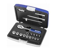 Stanley Coffret de douilles 1/4" 6 pans - 19 pièces
