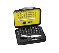 Stanley - COFFRET D'EMBOUTS DE VISSAGE 1/4" 25MM CLIQUET - JEU DE 32PCS - GAMME PRO - 1-13-904