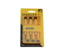 Stanley Coffret Tournevis De Précision 6 Pièces Torx/Phillips Fendu STA066052