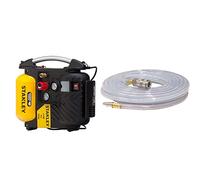Stanley Compresseur DN200/10/5 Airboss & FERM Tuyau à air 10m - avec connexion rapide - pour compresseur
