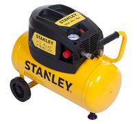 Stanley Compresseur d'air D200/8/24 sans huile 24 l 8 bar 1,5 CV 180 l/min Jaune
