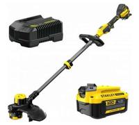 Stanley - coupe-bordure sans fil 18V, largeur de coupe 33 cm, 1 batterie 4,0 Ah Li-Ion, chargeur SFMCSTB933M-QW