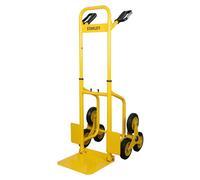 Stanley Diable 2 en 1 SXWTD-FT585 - Diable pliable avec capacité de charge de 137 kg - Chariot de transport multifonctionnel, trolley & chariot à main