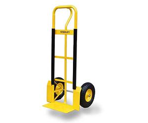 Stanley, Diable de Transport Robuste 360 kg, Facile à Utiliser, avec Protections latérales, Grandes Roues de 260 mm et poignées ergonomiques pour Un Confort Optimal