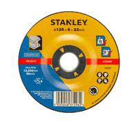 STANLEY Disque aggloméré à ébarberle métal 125x22x6 STA32055-QZ
