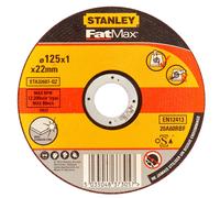 STANLEY Disque aggloméré fin à tronçonner l'inox 125x1.0 STA32607-QZ