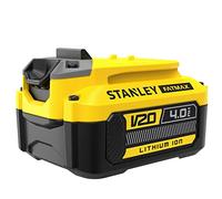 Stanley FATMAX Batterie Lithium Ion 18V 4Ah Compatible avec la Gamme FATMAX V20 Robuste et Ergonomique avec Technologie Améliorée SFMCB204-XJ