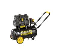 Stanley Fatmax Compresseur 24 litres 8 bar modèle silencieux sans huile horizontal 1 5 ch 160 l/min débit d’air noir jaune