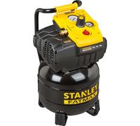 Stanley Fatmax Compresseur d'air FMXCM0021E - TAB 200/10/24V - 24L/10Bar - Raccord rapide européen - Compresseur sans huile - Métal - Jaune/noir