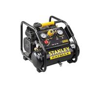 Stanley Fatmax Compresseur professionnel, compresseur sans huile silencieux, compresseur à faible bruit 59 dB(A), horizontal, 1.5 ch, 8 bar, cuve 6 L