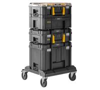 STANLEY FATMAX Ensemble organiseur malette grand tiroir et malette grand volume avec module à roulette FMST1-80107