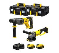 STANLEY FatMax Kit SVK203 (SFMCH900 + SFMCG400 + 2 x 4 0 Ah + Chargeur + 2 x TSTAK II)
