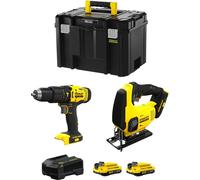 STANLEY FatMax Kit SVK204 (SFMCD711 + SFMCS600 + 2 x 2,0 Ah + chargeur + TSTAK VI)