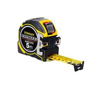 STANLEY FATMAX Mètre Magnétique Auto Lock 5 M x32 mm - Large Ruban - Revêtement Mylar et Blade Armor - Position du Zéro Réel - Classe Ii - Crochet 3 Rivets - Boitier Bi Matière XTHT0-33671