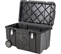 Stanley FATMAX MOBILE MONTAGEBOX 240L, Noir, Aluminium, Plastique, Résistant aux rayures, Résistant aux chocs, Imperméable, 990 mm, 590 mm, 620 mm