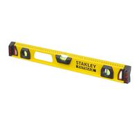 STANLEY FATMAX Niveau à semelle 60 cm, 1-43-553 | Corps en aluminium durable, fiole centrale grossissante, crayon inclus pour un marquage rapide, haute précision