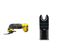 Stanley FATMAX Outil multifonction rotatif Sans Fil 18V Lithium Ion 8000-18000 osc/min Sans batterie ni Chargeur Gamme FATMAX V20 SFMCE500B-XJ + Lame de courte précision HCS STA26105-XJ