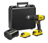 STANLEY FATMAX Perceuse-visseuse à percussion sans fil 18V 50Nm 2 batteries 1.5Ah V20