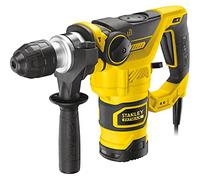 Stanley FATMAX Perforateur Burineur 3,5 J 1250W 850 trs/mn 3 Fonctions de Frappe Avec 1 Malette de Transport et Accessoires Gamme FATMAX Robuste et Ergonomique FME1250K