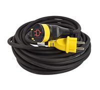 STANLEY FATMAX Prolongateur Chantier 16 T avec Clapet, IP44. Câble HO7RN-F 3G1, 5mm², Longueur 5 Mètres -