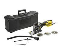 Stanley FATMAX Scie circulaire multi-matériaux FME380K-QS 650W, ligne laser, coffret & lame diamant