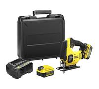 Stanley Scie sauteuse FatMax V20 SFMCS600M2K-QW 18V sans fil 2 batteries 4,0 Ah Li-Ion avec chargeur